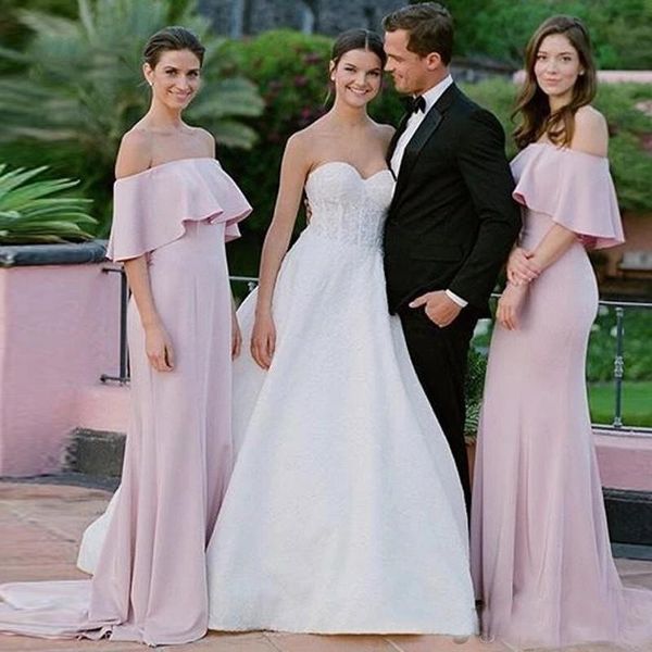 pink off the shoulder bridesmaid dress spring summer country garden wedding party guest maid of honor gown custom made, White;pink
pink off the shoulder bridesmaid dress spring summer country garden wedding party guest maid of honor gown custom made, White;pink