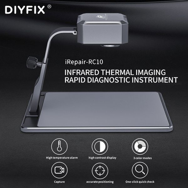 irepair rc10 infrared thermal imaging rapid diagnosis station for android mobile phone pcb motherboard detection tester
irepair rc10 infrared thermal imaging rapid diagnosis station for android mobile phone pcb motherboard detection tester