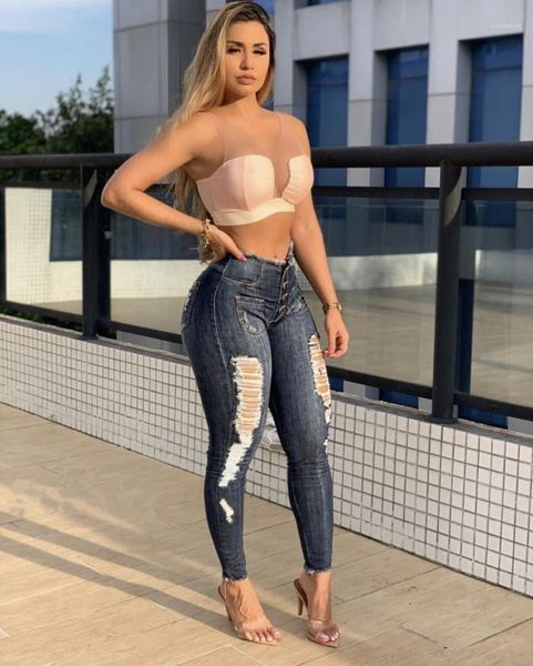 jeans fashion summer button fashion style female clothing new 2020 pants casual apparel women hole desinger, Blue
jeans fashion summer button fashion style female clothing new 2020 pants casual apparel women hole desinger, Blue