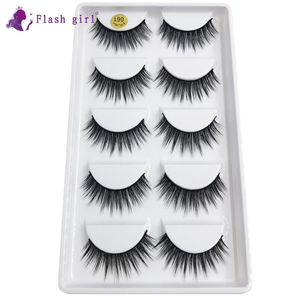 false eyelashes flash girl 5 pairs 3d handmade fake natural long thick daily makeup cross eye lashes maquiagem 061
false eyelashes flash girl 5 pairs 3d handmade fake natural long thick daily makeup cross eye lashes maquiagem 061