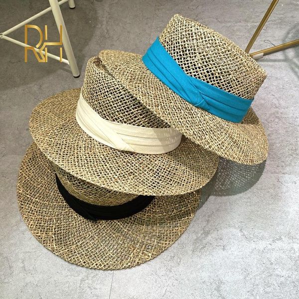 travel natural seagrass hollow flat brim hat ladies summer porkpie concave round sun hat beach straw with ribbon wholesale, Blue;gray
travel natural seagrass hollow flat brim hat ladies summer porkpie concave round sun hat beach straw with ribbon wholesale, Blue;gray