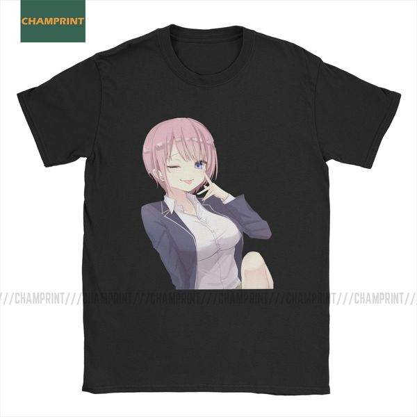 мужчины футболки ichika накано quintessential quintuplets vintage 100% хлопок тройники с коротким рукавом miku toubun манга аниме тенниска
мужчины футболки ichika накано quintessential quintuplets vintage 100% хлопок тройники с коротким рукавом miku toubun манга аниме тенниска