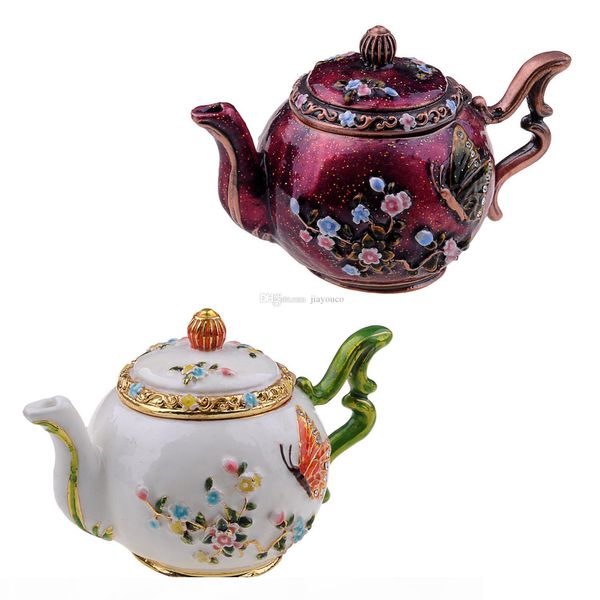 teapot bejeweled trinket box jeweled jewelry ring box enamel pewter box birthday gifts china crafts home decor, Black;white
teapot bejeweled trinket box jeweled jewelry ring box enamel pewter box birthday gifts china crafts home decor, Black;white