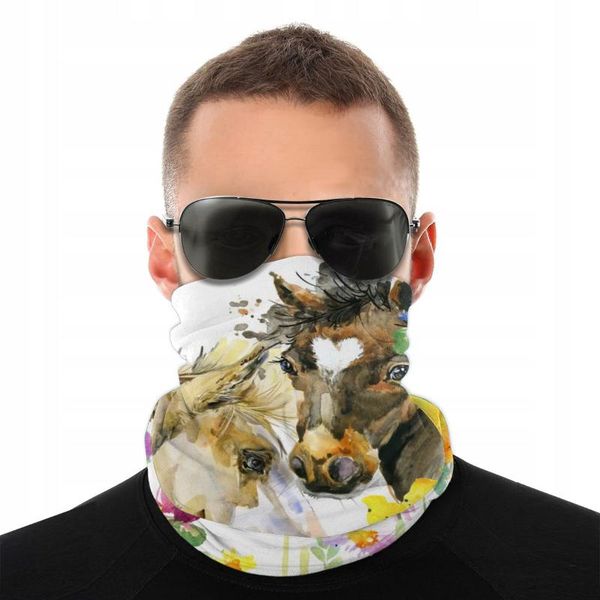 2020 polyester bandana magic neckerchief men's scarf cute horse in flowers versatility caps cycling elastic snood, Blue;gray
2020 polyester bandana magic neckerchief men's scarf cute horse in flowers versatility caps cycling elastic snood, Blue;gray