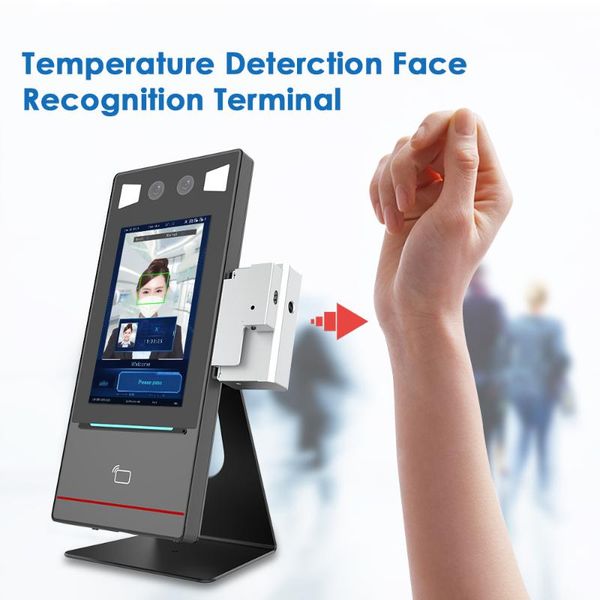 facial recognition system 20000 dynamic face wrist temperature measurement time attendance access control 7 inch touch screen 13.56mhz card
facial recognition system 20000 dynamic face wrist temperature measurement time attendance access control 7 inch touch screen 13.56mhz card