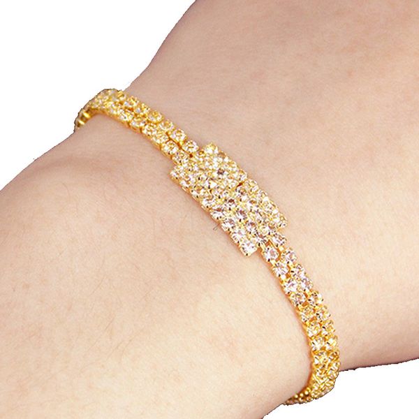 charm bracelets shiny rhinestones bangles adjustable size simple full crystals for wedding party, Golden;silver
charm bracelets shiny rhinestones bangles adjustable size simple full crystals for wedding party, Golden;silver