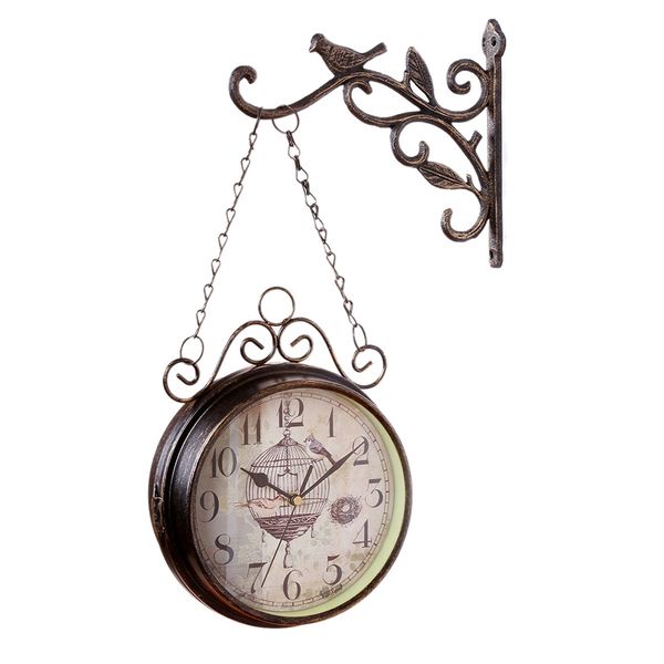 antique outdoor garden wall station clock double sided cockerel vintage retro home decor
antique outdoor garden wall station clock double sided cockerel vintage retro home decor