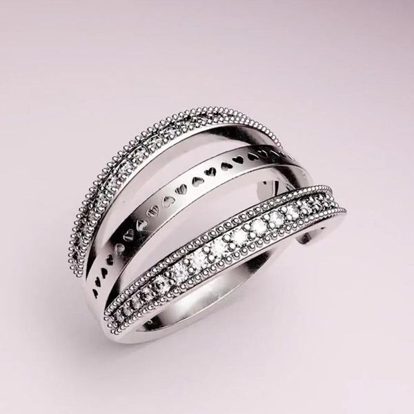 fashion real 925 sterling silver reversible ring for pandora cz diamond wedding rings for women with original box set, Slivery;golden
fashion real 925 sterling silver reversible ring for pandora cz diamond wedding rings for women with original box set, Slivery;golden