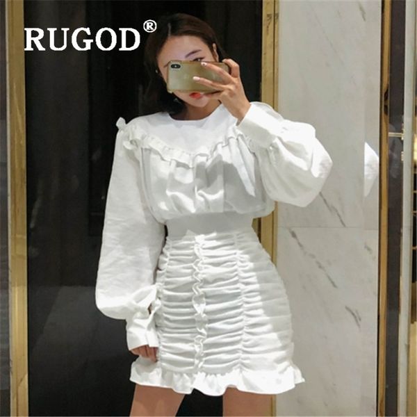 rugod new spring ruffle retro mini dress women sweet lantern sleeve long sleeve pleated dress fashion tunic party vestidos, Black;gray
rugod new spring ruffle retro mini dress women sweet lantern sleeve long sleeve pleated dress fashion tunic party vestidos, Black;gray