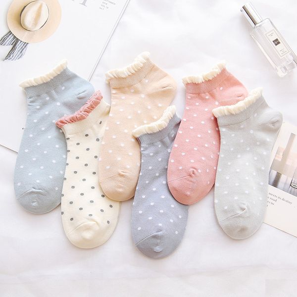 5 pairs of women's cotton socks ankle socks fun cute casual boat cotton low waist polka dot art, Black;white
5 pairs of women's cotton socks ankle socks fun cute casual boat cotton low waist polka dot art, Black;white