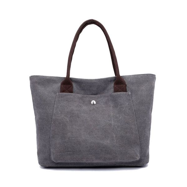 women's bags shoulder bag solid canvas bag totes female canvas handbags ladies designers fashion hand casual(gray
women's bags shoulder bag solid canvas bag totes female canvas handbags ladies designers fashion hand casual(gray