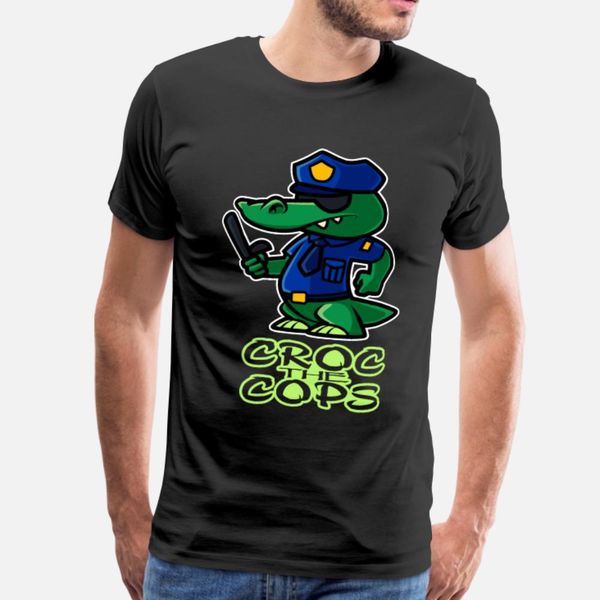 crocodile policeman t shirt men famous 100% cotton crew neck cool famous basic summer original shirt
crocodile policeman t shirt men famous 100% cotton crew neck cool famous basic summer original shirt