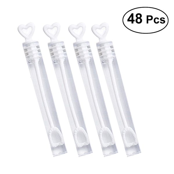 48pcs wedding bubble wand heart tube bubble stick party favours table decoration party accessories, Silver
48pcs wedding bubble wand heart tube bubble stick party favours table decoration party accessories, Silver