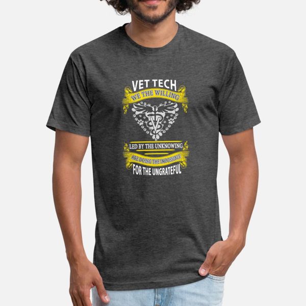 vet tech vet tech we the willing led by the un t shirt men designing tee shirt round collar normal anti-wrinkle fashion spring shirt
vet tech vet tech we the willing led by the un t shirt men designing tee shirt round collar normal anti-wrinkle fashion spring shirt