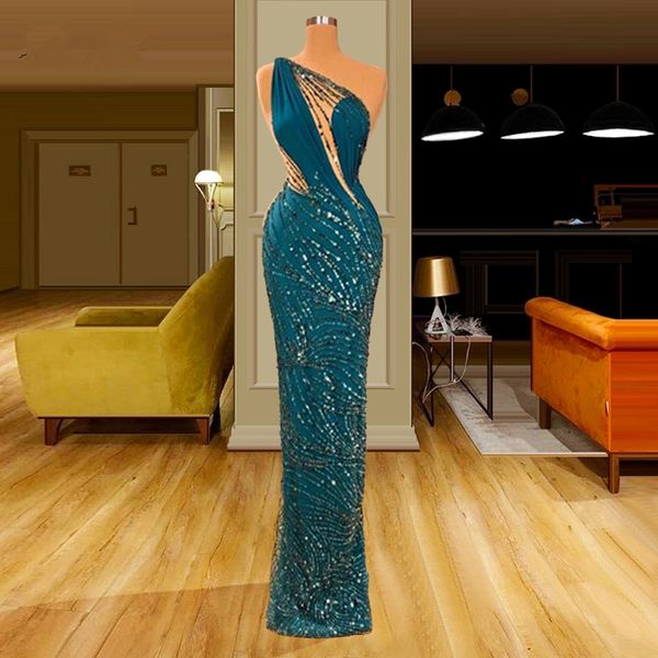 new middle east one shoulder prom dresses 2020 long mermaid cocktail dresses sequins party dresses, Black
new middle east one shoulder prom dresses 2020 long mermaid cocktail dresses sequins party dresses, Black