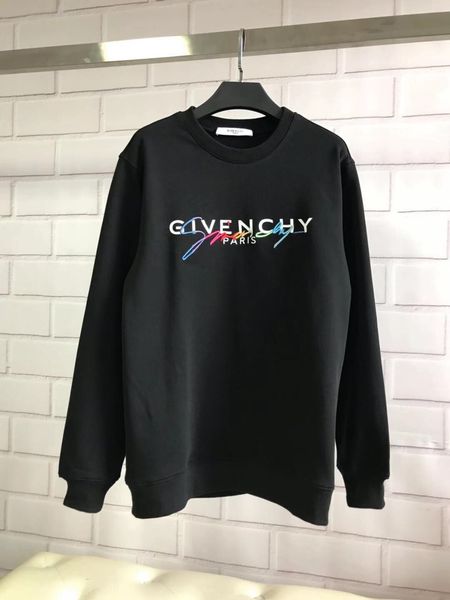 2020 new color block letter logo long sleeve tee double strand fine cotton fabric black and white 0l15
2020 new color block letter logo long sleeve tee double strand fine cotton fabric black and white 0l15