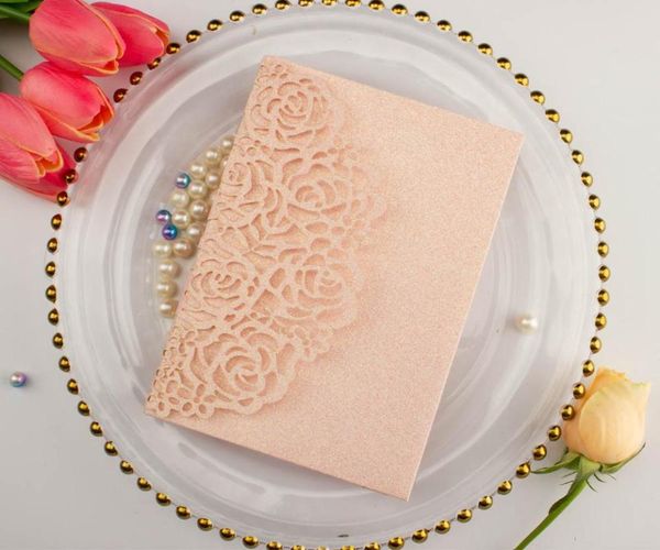 greeting cards 50pcs pocketfold laser cut rose glitter paper wedding invitation trifold pocket card gatefold cover for anniversary
greeting cards 50pcs pocketfold laser cut rose glitter paper wedding invitation trifold pocket card gatefold cover for anniversary
