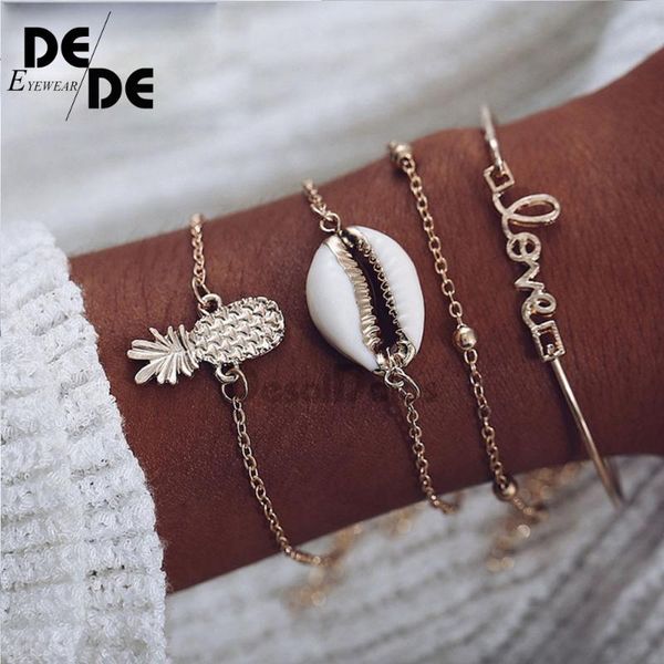 5pcs/set bohemian shell moon bracelet set fashion bracelet women's gift vintage party 2020, Golden;silver
5pcs/set bohemian shell moon bracelet set fashion bracelet women's gift vintage party 2020, Golden;silver