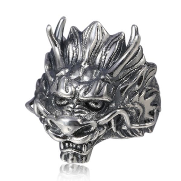 925 стерлингового серебра ювелирные изделия punk rock vintage dragon открытие кольца мужчины женщины регулируемое кольцо, Silver
925 стерлингового серебра ювелирные изделия punk rock vintage dragon открытие кольца мужчины женщины регулируемое кольцо, Silver