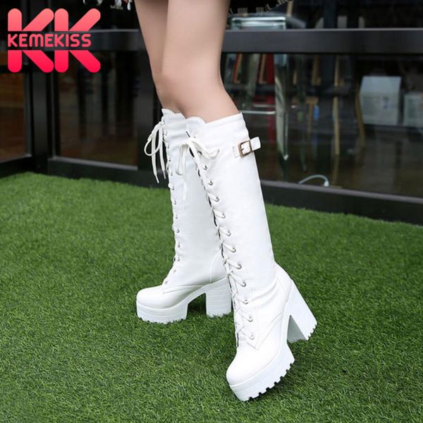 kemekiss 2020 plush size 34-43 high heels knee-high boots woman platform winter women's shoes add fur snow boot footwear, Black
kemekiss 2020 plush size 34-43 high heels knee-high boots woman platform winter women's shoes add fur snow boot footwear, Black