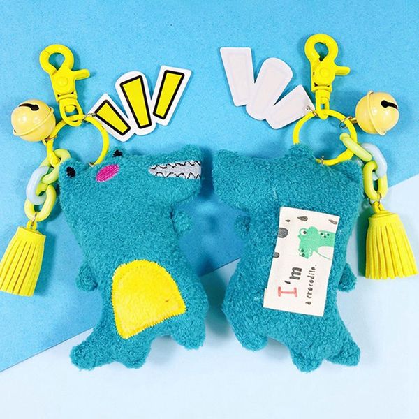 cute crocodile pendant plush toys cartoon bag pendants keychain stuffed animals tassel bell pendant kids toys for children gift, Silver
cute crocodile pendant plush toys cartoon bag pendants keychain stuffed animals tassel bell pendant kids toys for children gift, Silver
