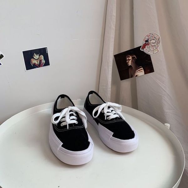 harajuku модный личности сшивание холст обувь 2020 весной и летом студенты нового стиля гонконг улица съемки дикие плоский, Black
harajuku модный личности сшивание холст обувь 2020 весной и летом студенты нового стиля гонконг улица съемки дикие плоский, Black