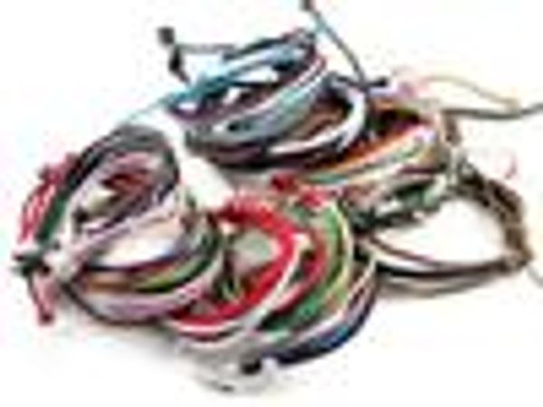 100pcs fashion wholesale surfer tribal wrap multilayer mix rope cuff bracelets, Golden;silver
100pcs fashion wholesale surfer tribal wrap multilayer mix rope cuff bracelets, Golden;silver