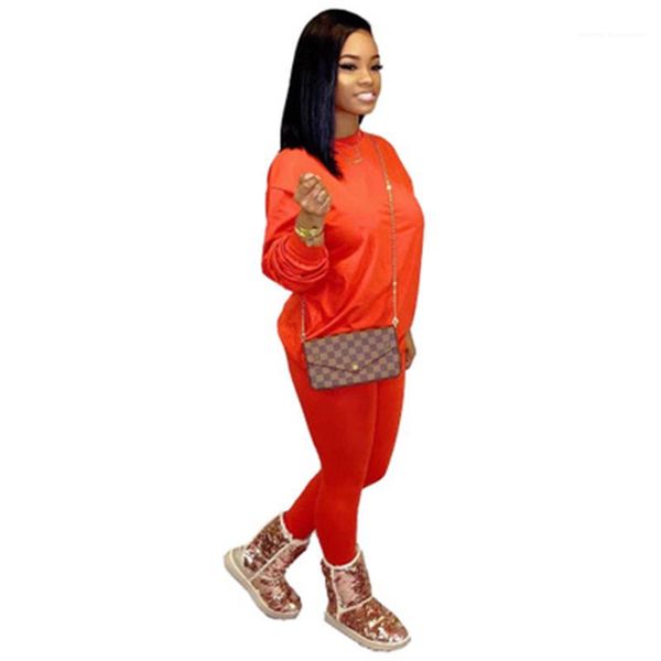 color two-piece sport suit ladies candy color casual suits fashion wide-shoulder loose long sleeve tee trousers tracksuits designer solid, Gray
color two-piece sport suit ladies candy color casual suits fashion wide-shoulder loose long sleeve tee trousers tracksuits designer solid, Gray