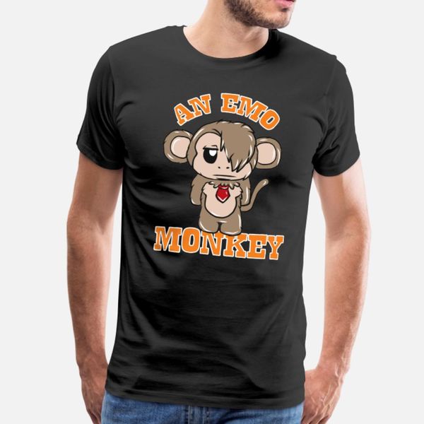 emo monkeys t shirt men printing cotton s-xxxl costume famous new style spring autumn normal shirt
emo monkeys t shirt men printing cotton s-xxxl costume famous new style spring autumn normal shirt