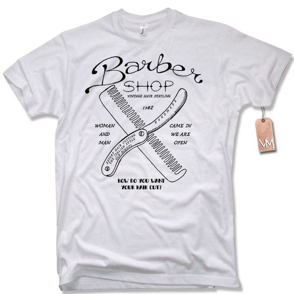 2019 fashion camiseta t-shirt - barbero tienda vintage retro barba barba bigote oldschool tee shirt
2019 fashion camiseta t-shirt - barbero tienda vintage retro barba barba bigote oldschool tee shirt