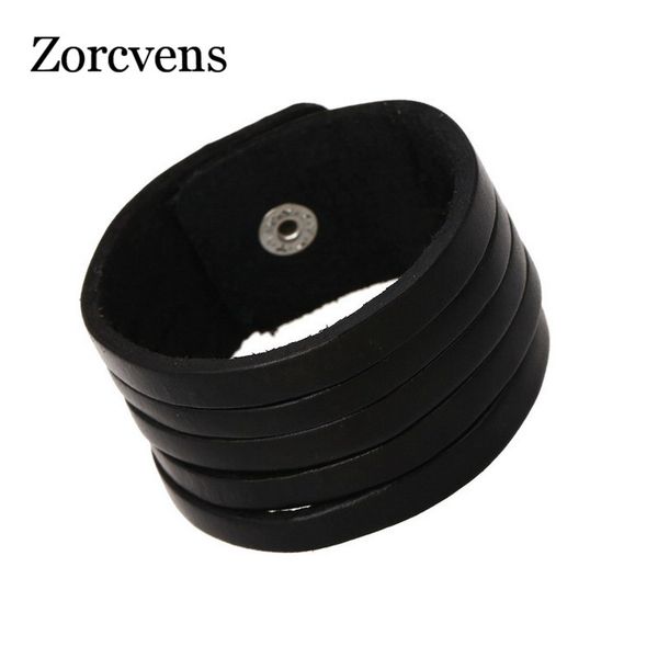 modyle wide leather bracelets for women men female braid rope adjustable bracelet punk pulseira jewelry, Golden;silver
modyle wide leather bracelets for women men female braid rope adjustable bracelet punk pulseira jewelry, Golden;silver