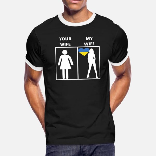 ukraine geschenk my wife your wife t shirt men create 100% cotton round collar costume fitness comical summer style kawaii shirt
ukraine geschenk my wife your wife t shirt men create 100% cotton round collar costume fitness comical summer style kawaii shirt