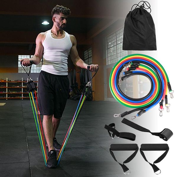 11pcs crossfit resistance bands tube set stretch training rubber expander tubes pilates fitness gum elastic pull rope equipment
11pcs crossfit resistance bands tube set stretch training rubber expander tubes pilates fitness gum elastic pull rope equipment