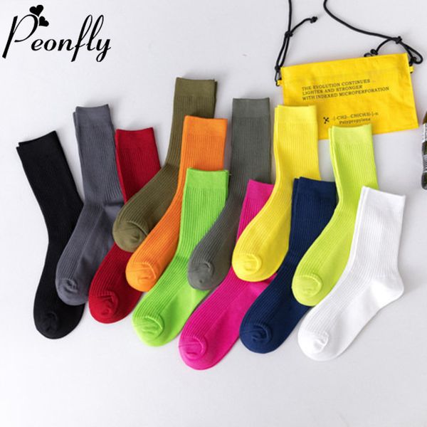 peonfly harajuku style solid men's socks fluorescence color hip hop skateboard happy socks fashion calcetines hombre, Black
peonfly harajuku style solid men's socks fluorescence color hip hop skateboard happy socks fashion calcetines hombre, Black