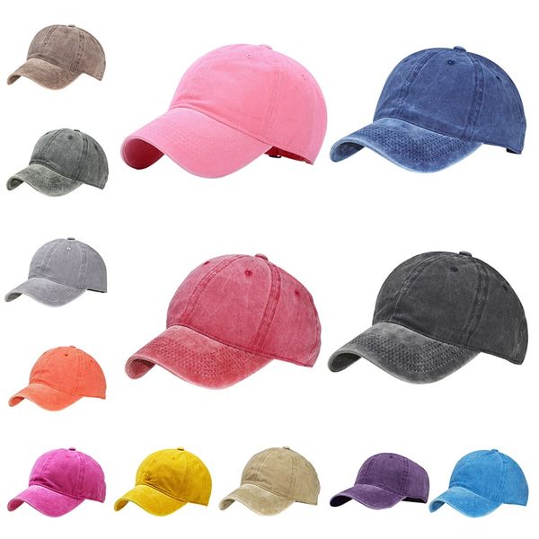 washed adjustable hats solid color sport cycling cap couple cap leisure dad hat camping hiking, Black
washed adjustable hats solid color sport cycling cap couple cap leisure dad hat camping hiking, Black