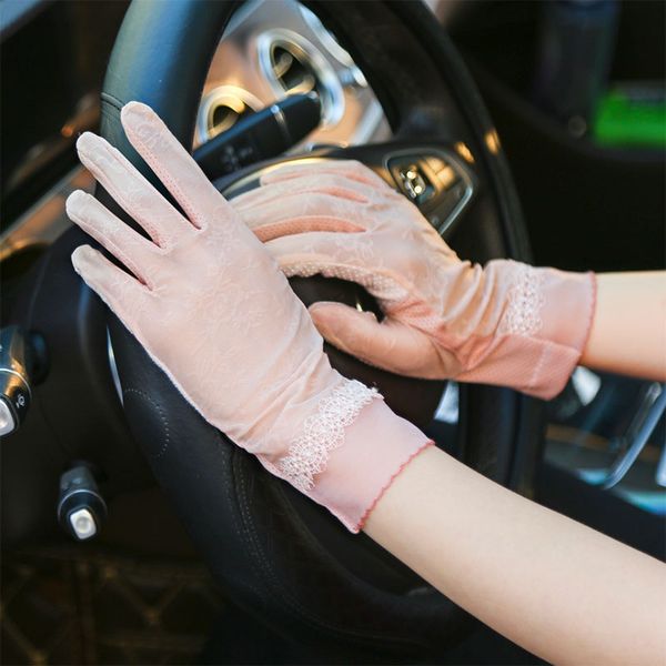 new women lace sunscreen gloves summer spring lady stretch touch screen anti uv slip resistant driving gloves breathable guantes, Blue;gray
new women lace sunscreen gloves summer spring lady stretch touch screen anti uv slip resistant driving gloves breathable guantes, Blue;gray