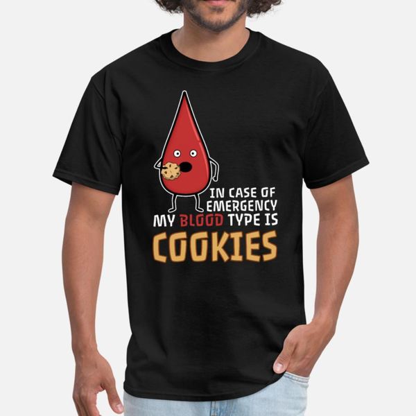 my blood type is cookies t shirt men customize cotton o neck novelty gift building spring autumn kawaii shirt
my blood type is cookies t shirt men customize cotton o neck novelty gift building spring autumn kawaii shirt