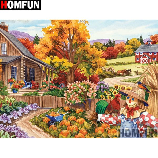 homfun full square/round drill 5d diy diamond painting "scarecrow house" 3d embroidery cross stitch 5d home decor a13036
homfun full square/round drill 5d diy diamond painting "scarecrow house" 3d embroidery cross stitch 5d home decor a13036