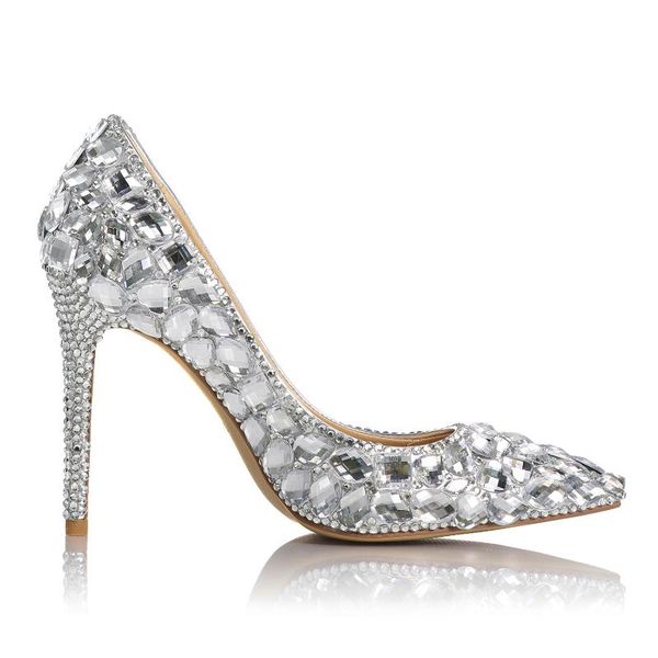 dream2020 professional customized fashion crystal shoes big diamond pointed fashionable wedding banquet catwalk high heels, Black
dream2020 professional customized fashion crystal shoes big diamond pointed fashionable wedding banquet catwalk high heels, Black