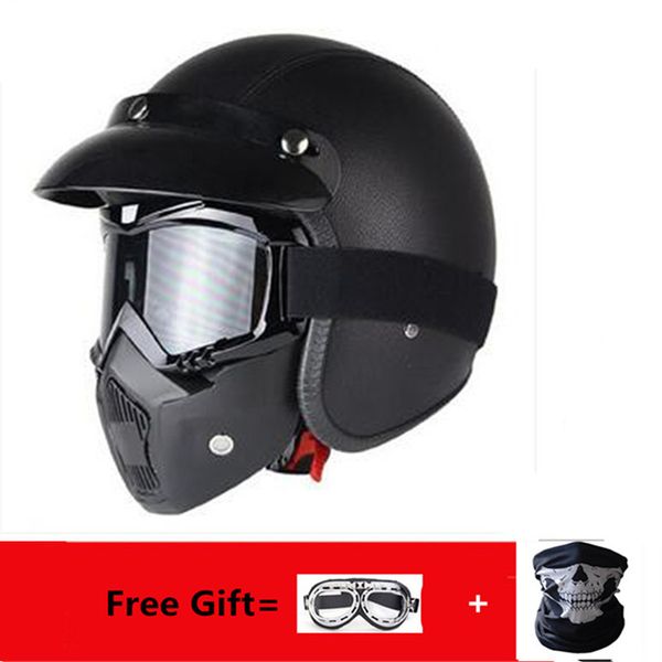 2020 new gift synthetic motorcycle helmet retro vintage cruiser chopper scooter cafe racer moto helmet 3/4 open face dot
2020 new gift synthetic motorcycle helmet retro vintage cruiser chopper scooter cafe racer moto helmet 3/4 open face dot