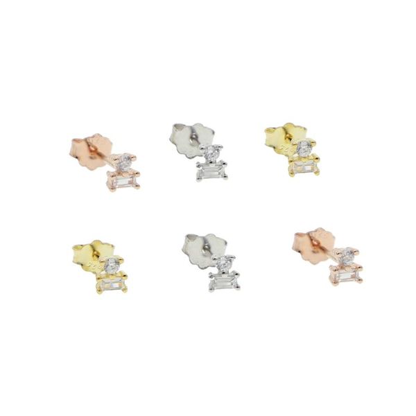 stud 925 sterling silver minimalist dainty square women girl fashion cz paved minimali geometric mini earrings jewelry wholesale, Golden;silver
stud 925 sterling silver minimalist dainty square women girl fashion cz paved minimali geometric mini earrings jewelry wholesale, Golden;silver