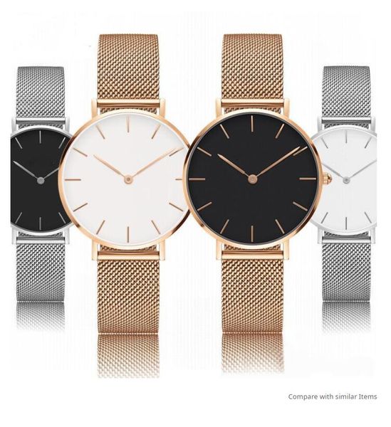 rose gold quartz watch 32mm women's casual japanese quartz watch stainless steel mesh with slim clock ladies cuff bracelet box choosing, Slivery;brown
rose gold quartz watch 32mm women's casual japanese quartz watch stainless steel mesh with slim clock ladies cuff bracelet box choosing, Slivery;brown