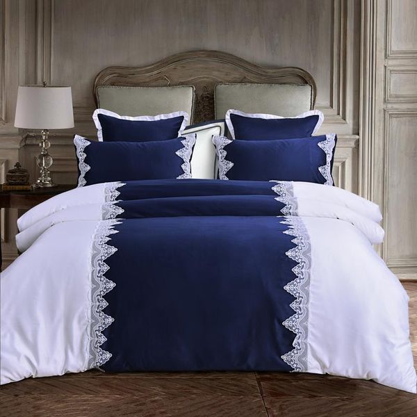 korean style cotton imitate silk lace bedding set white blue bedclothes j/6pcs king size duvet cover sheet bed linen set
korean style cotton imitate silk lace bedding set white blue bedclothes j/6pcs king size duvet cover sheet bed linen set