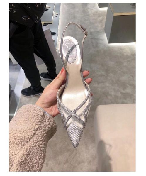 2020 summer new fashion bright diamond transparent stiletto pointed toe type buckle belt heel shoes, Black
2020 summer new fashion bright diamond transparent stiletto pointed toe type buckle belt heel shoes, Black