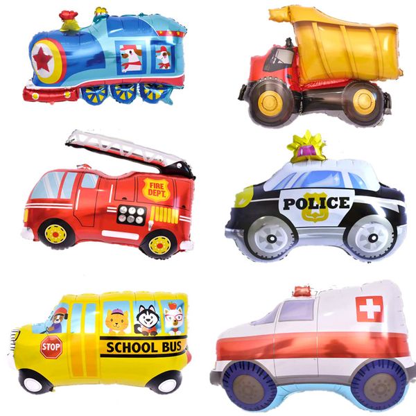 party decoration 1pc large tank ambulance fire truck car foil balloons birthday theme decorations kids helium school bus baloon supplies
party decoration 1pc large tank ambulance fire truck car foil balloons birthday theme decorations kids helium school bus baloon supplies