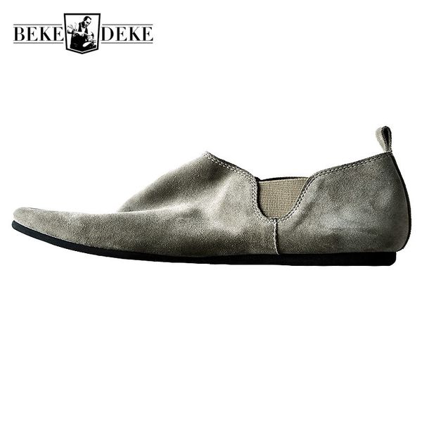 leather harajuku male genuine cow suede loafers fashion casual slip on flat lazy shoes streetwear zapatos de hombre plus size, Black
leather harajuku male genuine cow suede loafers fashion casual slip on flat lazy shoes streetwear zapatos de hombre plus size, Black
