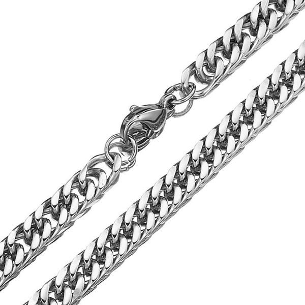 polished silver color stainless steel necklace for double curb cuban link chain mens womens necklace/bracelet dropshipping
polished silver color stainless steel necklace for double curb cuban link chain mens womens necklace/bracelet dropshipping