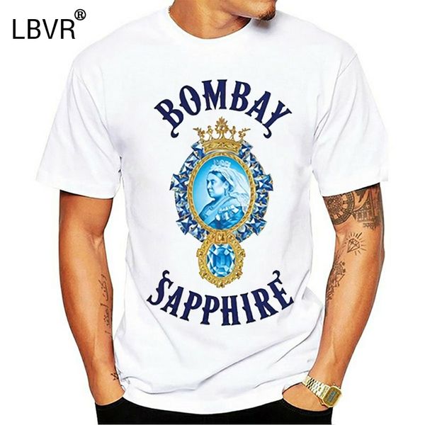bombay sapphire gin graphic liquor t shirt