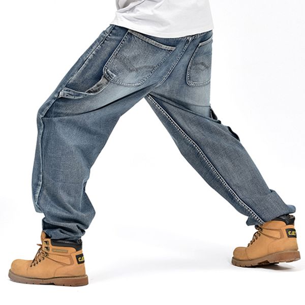 2020 new japan style brand mens straight denim cargo pants biker jeans men baggy loose blue jeans with side pockets men 46
2020 new japan style brand mens straight denim cargo pants biker jeans men baggy loose blue jeans with side pockets men 46
