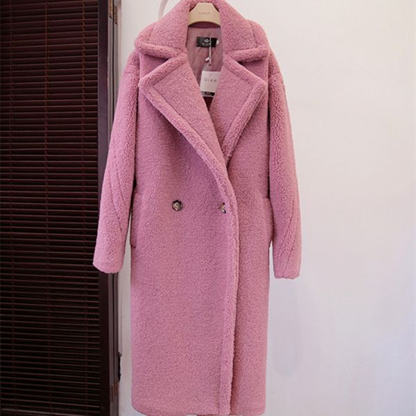 women's fur & faux winter teddy coat women high street oversized jackets and coats ladies lamb wool cwf0004-5, Black
women's fur & faux winter teddy coat women high street oversized jackets and coats ladies lamb wool cwf0004-5, Black